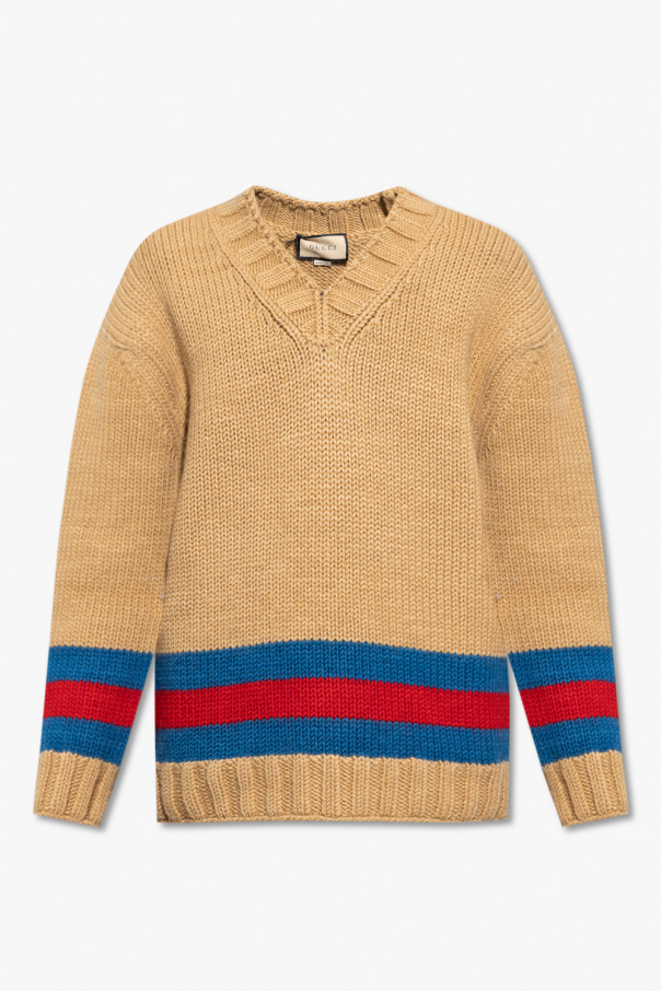 Gucci hotsell gold sweater